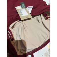 SUNDANCE WOMEN'S ONE PIECE SWIMSUIT SP23-S-3015-ZDL COLOR ZINFANDEL SZ 8