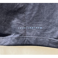 TRAVIS MATHEW WOMEN SKYLINE JERSEY TANK A41290 HEATHER NAVY BLAZER SZ SMALL NWT