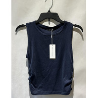 TRAVIS MATHEW WOMEN SKYLINE JERSEY TANK A41290 HEATHER NAVY BLAZER SZ SMALL NWT