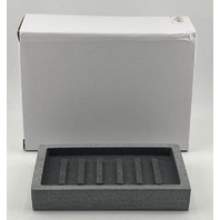 KASSATEX NEW YORK SLATE ASE-SD-G GREY RESIN SOAP DISH