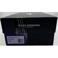 ALLEN EDMONDS CARSON 7258 MENS 10D HYBRID LACE-UP DERBY NAVY LEATHER SHOES