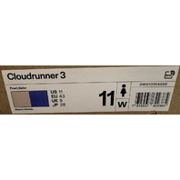 ON CLOUD CLOUDRUNNER 3 3WG10054686 PEARL/SAILOR WOMENS SIZE 11 RUNNING SHOES