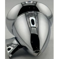 UNIVERSAL FFR-15834 CHROME BULLET GT RACING STYLE SIDE DOOR MIRROR