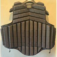 RACESAFE MOTION3 ADULT XL TALL/LONG BLACK BODY PROTECTION VEST M3AXLTLONGBLACK