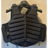 RACESAFE MOTION3 ADULT XL TALL/LONG BLACK BODY PROTECTION VEST M3AXLTLONGBLACK