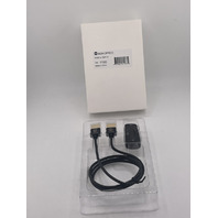 LOT OF 5 MONOPRICE 11566 HDMI CORD WITH ADAPTER