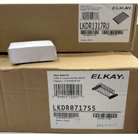 ELKAY 31.5" EFRUAQ31169TWC CROSSTOWN AQUA DIVIDE STAINLESS STEEL DOUBLE SINK KIT