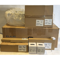 ELKAY 31.5" EFRUAQ31169TWC CROSSTOWN AQUA DIVIDE STAINLESS STEEL DOUBLE SINK KIT