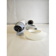 RINNAI 223182 21&rdquo; UNIVERSAL NON-CONDENSING TERMINATION KIT WHITE