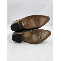 FREEBIRD MAEVE WOMEN'S BLACK DISTRESSED BOOTIES BOOTS US 6 UK 4 LEATHER