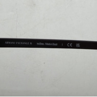 ARMANI EXCHANGE 0AX3027 MENS EYEGLASSES GLASSES FRAMES 55-16-140 BLACK 8087