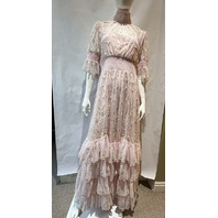 MAC DUGGAL 8005 TIERED SKIRT SMOCKED NECK DRESS 8005 RSP 12 SIZE 12 BRAND NEW