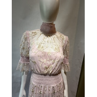 MAC DUGGAL 8005 TIERED SKIRT SMOCKED NECK DRESS 8005 RSP 12 SIZE 12 BRAND NEW