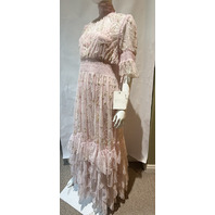 MAC DUGGAL 8005 TIERED SKIRT SMOCKED NECK DRESS 8005 RSP 12 SIZE 12 BRAND NEW