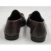 ALLEN EDMONDS VERONA II MENS ITALIAN LEATHER BIT LOAFERS BROWN SZ 10.5 3E