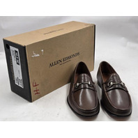 ALLEN EDMONDS VERONA II MENS ITALIAN LEATHER BIT LOAFERS BROWN SZ 10.5 3E