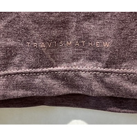 TRAVIS MATHEW WOMEN SKYLINE JERSEY TANK A41290 HEATHER FLINT SIZE MEDIUM M NWT