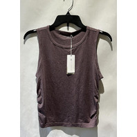 TRAVIS MATHEW WOMEN SKYLINE JERSEY TANK A41290 HEATHER FLINT SIZE MEDIUM M NWT