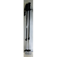 PAIR OF ROSSIGNOL 2023 ADJUSTABLE BACK COUNTRY BC 100 NORDIC POLES RDL9550 TU