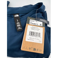 THE NORTH FACE MENS DUNE SKY LONG SLEEVE CREW MIDNIGHT PETROL LRG STANDARD FIT