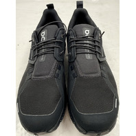 ON CLOUD CLOUD 6 WP 3MF10061043 BLACK/BLACK MENS SIZE 8 EU 41 ATHLETIC SHOES