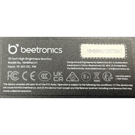 BEETRONICS BEE-10HB9M/U1 10 INCH HIGH BRIGHTNESS METAL TOUCHSCREEN MONITOR