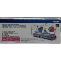 BROTHER GENUINE TN-225M HIGH YIELD COLOR TONER CARTRIDGE GENUINE MAGENTA