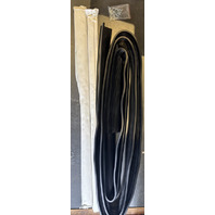 GINCHAIN HEAVY DUTY GARAGE DOOR SEAL BOTTOM RUBBER W/ALUM U+O CKMT-0017-T2-006