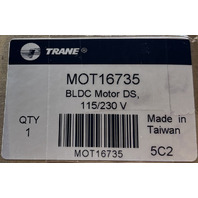 TRANE MOT16735 BLDC 115/208-230VAC 50/60HZ CONT AIR OVER MOTOR DS