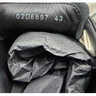 RICK OWENS RU02D6897 LCOLVS 911 PORTERVILLE VINTAGE SNEAKERS BLACK MILK 10 43