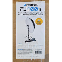 WESTCOTT FJ400 II NEWBORN PORTRAIT LIGHTING KIT WITH FJ-X3 M WIRELESS TRIGGER