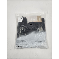 ON RUNNING 1WE11850553 FOCUS CROP BLACK L LARGE