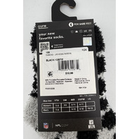 FORBAREFEET APPAREL 109 DIAMOND LAS VEGAS RAIDERS FUZZY SOCKS OSFM