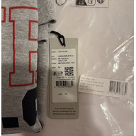 G-STAR LOGO R SW RAW MEDIUM GRAY LOGO CREWNECK SWEATER SIZE MEDIUM M