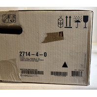 KOHLER 2714-4-0 BRYANT WHITE ROUND SELF RIMMING BATHROOM SINK 19"L X 19"W