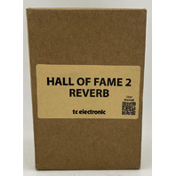 TC ELECTRONIC HALL OF FAME 2 REVERB PEDAL EFFECTS GUITAR PEDAL