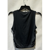 TRAVIS MATHEW WOMEN SKYLINE JERSEY TANK A41290 HEATHER BLACK SIZE MEDIUM M