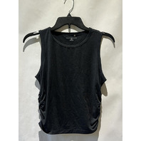 TRAVIS MATHEW WOMEN SKYLINE JERSEY TANK A41290 HEATHER BLACK SIZE MEDIUM M