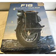 KINGSONG F18 ELECTRIC UNICYCLE 5000W 2664WH 67MPH SUSPENSION EUC BLACK