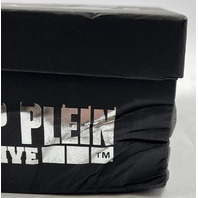 PHILIPP PLEIN RUNNER HEXAGON LABS USC0079 PTE003N LOW-TOP SNEAKERS BLACK SIZE 38