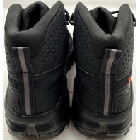 ON CLOUD CLOUDROCK MID WP 3WF10131043 BLACK/BLACK WOMENS SZ 8.5 EU40 HIKING BOOT