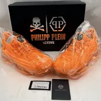 PHILIPP PLEIN ACTIVE RUNNER HYPER $HOCK UACS USC0077 PTE003N 86 ORANGE S 43 SHOE