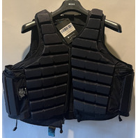 RACESAFE MOTION3 ADULT XL TALL/SHORT BLACK BODY PROTECTION VEST M3AXLTSHORTBLACK