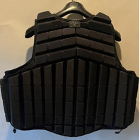 RACESAFE MOTION3 ADULT XL TALL/SHORT BLACK BODY PROTECTION VEST M3AXLTSHORTBLACK