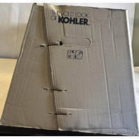 KOHLER 4198-7 WELLWORTH ELONGATED BOWL BLACK/BLACK TOILET BOWL