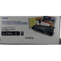BROTHER GENUINE TN-339BK SUPER HIGH YIELD COLOR TONER CARTRIDGE GENUINE BLACK