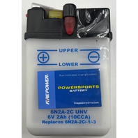 FIRE POWER POWERSPORTS 6N2A-2C UNV REPLACEMENT BATTERY
