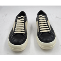 RICK OWENS RU02D6897 LCOLVS 911 PORTERVILLE VINTAGE SNEAKERS BLACK MILK 11 44
