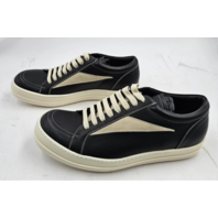 RICK OWENS RU02D6897 LCOLVS 911 PORTERVILLE VINTAGE SNEAKERS BLACK MILK 11 44