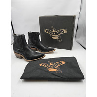 FREEBIRD MAEVE WOMEN'S BLACK SNAKE BOOTIES BOOTS US 8 UK 6 LEATHER